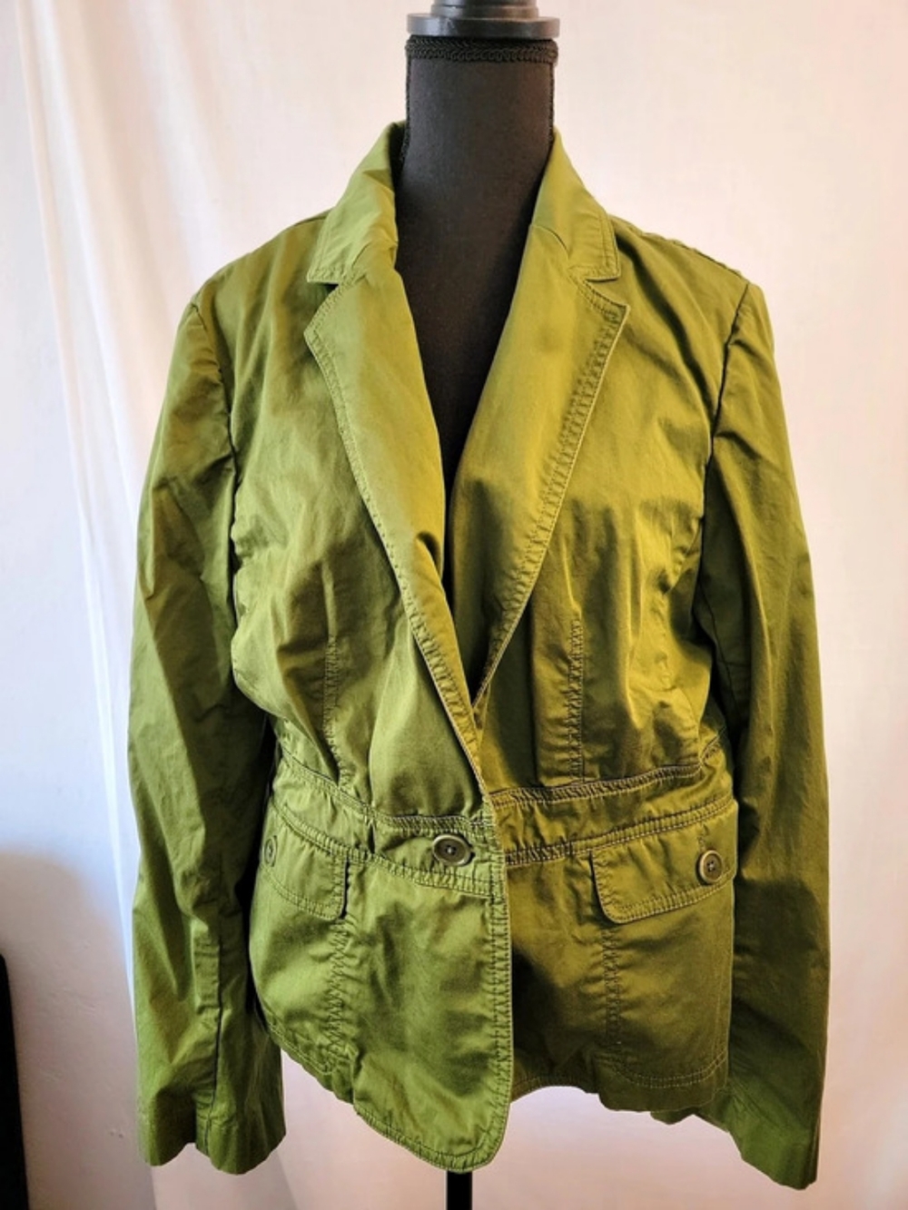Talbots Green Blazer Size 16P
